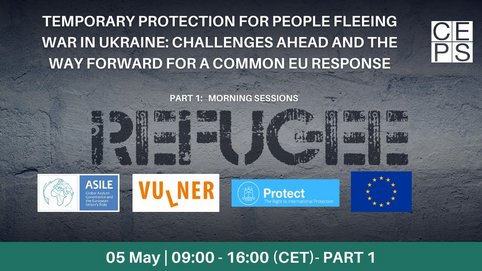 <strong>Temporary Protection for People Fleeing War in Ukraine - PART 1 Morning sessions.</strong>