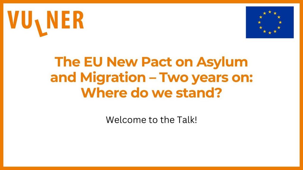 <h4 class="headline"><em>The EU New Pact on Asylum and Migration – Two years on: Where do we stand?</em></h4>