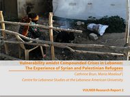 Vulnerability amidst Compounded Crises in Lebanon: The experience of Syrian and Palestinian Refugees