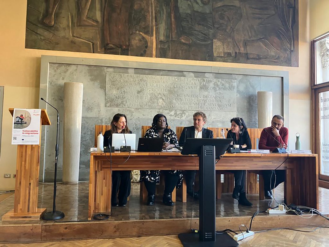Speakers of the first session on November 7, 2022