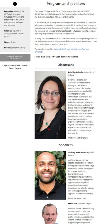 Short programme of the webinar Short programme of the webinar