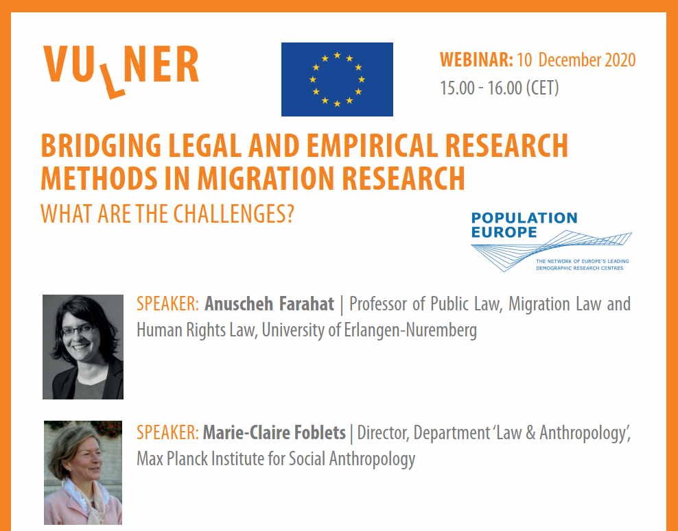 Bridging Legal and Empirical Research Methods in Migration Research - What are the Challenges?