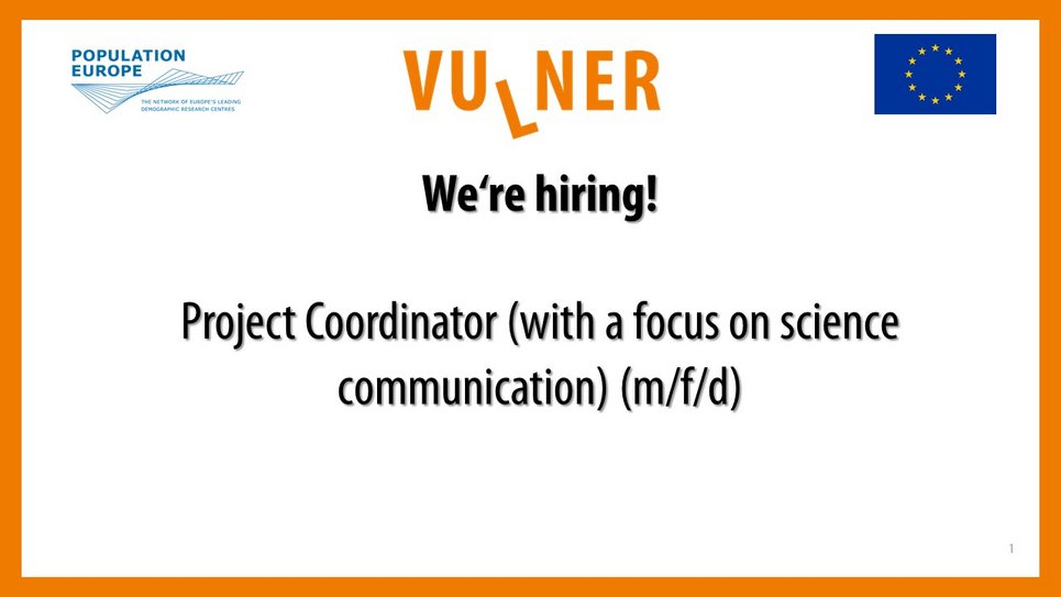 Poster for Job Offer