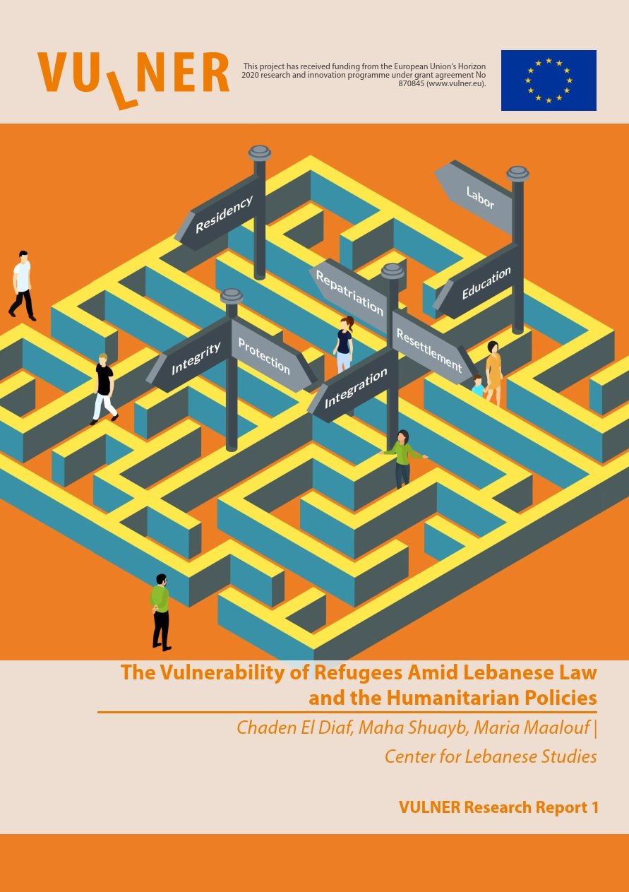The Vulnerability of Refugees Amid Lebanese Law and the Humanitarian Policies