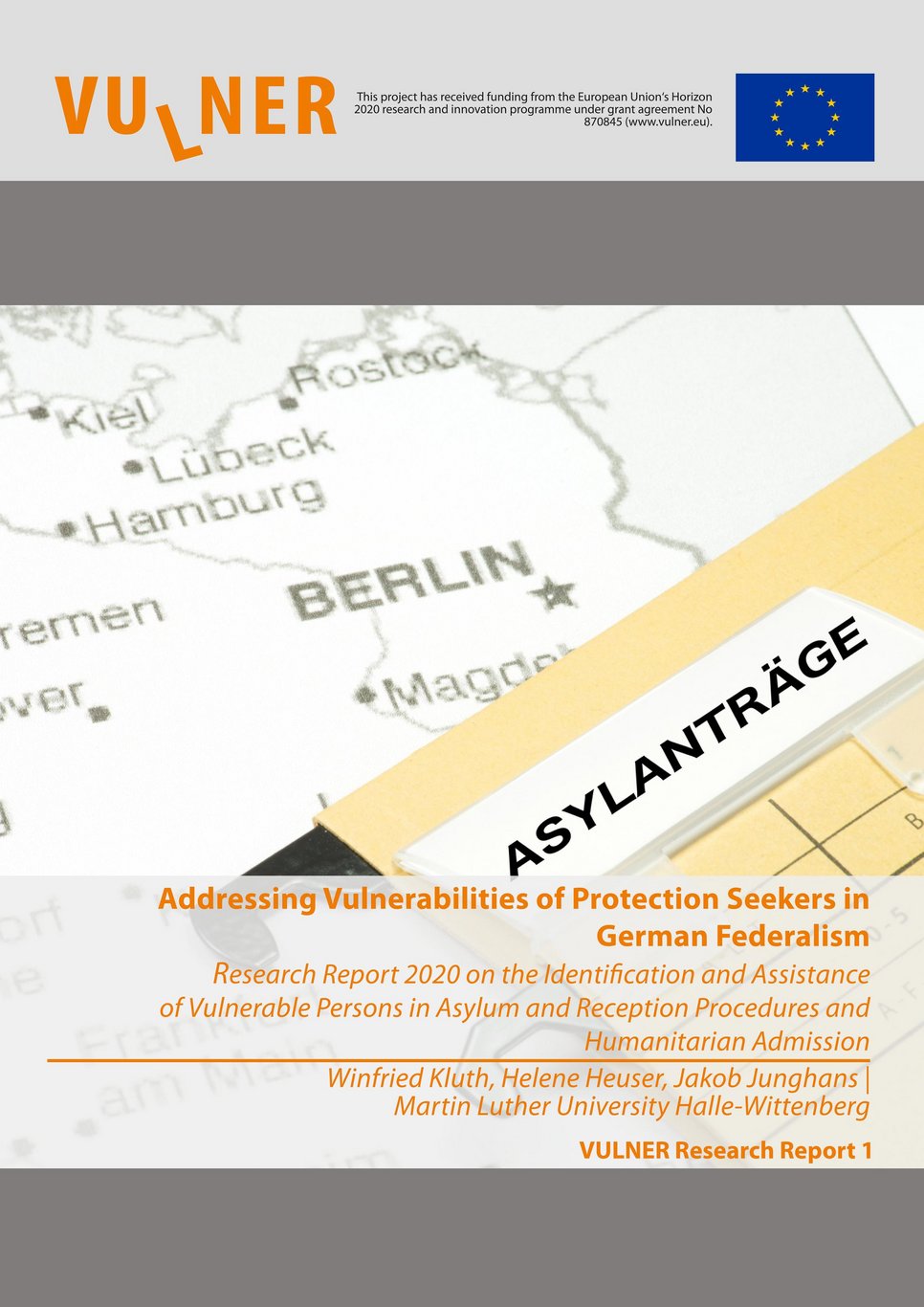 Cover of the report