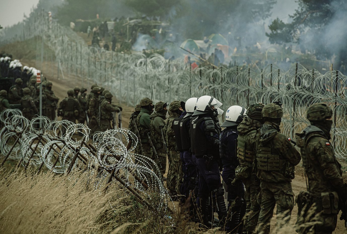 Kuznica | Situation at the Polish-Belarusian border; Operation Strong Support