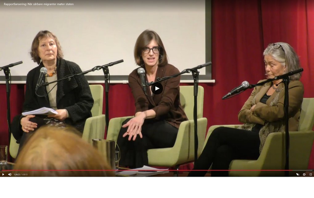 Hilde Lidén, Jessica Schultz (both ISF) and Nora Sveaass (University of Oslo)