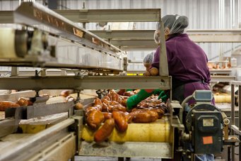 Woman cleaning Sweet Potatoes Woman cleaning Sweet Potatoes